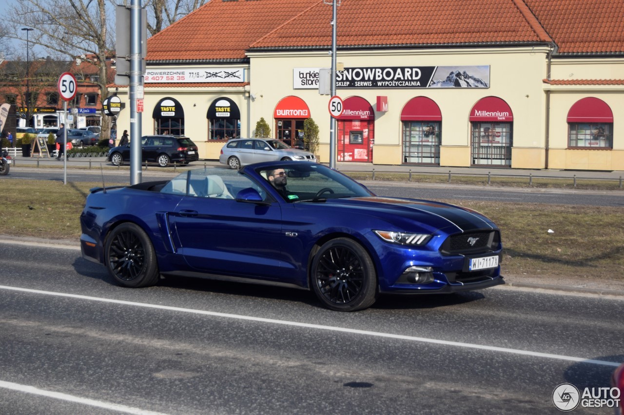 Ford Mustang GT Convertible 2015