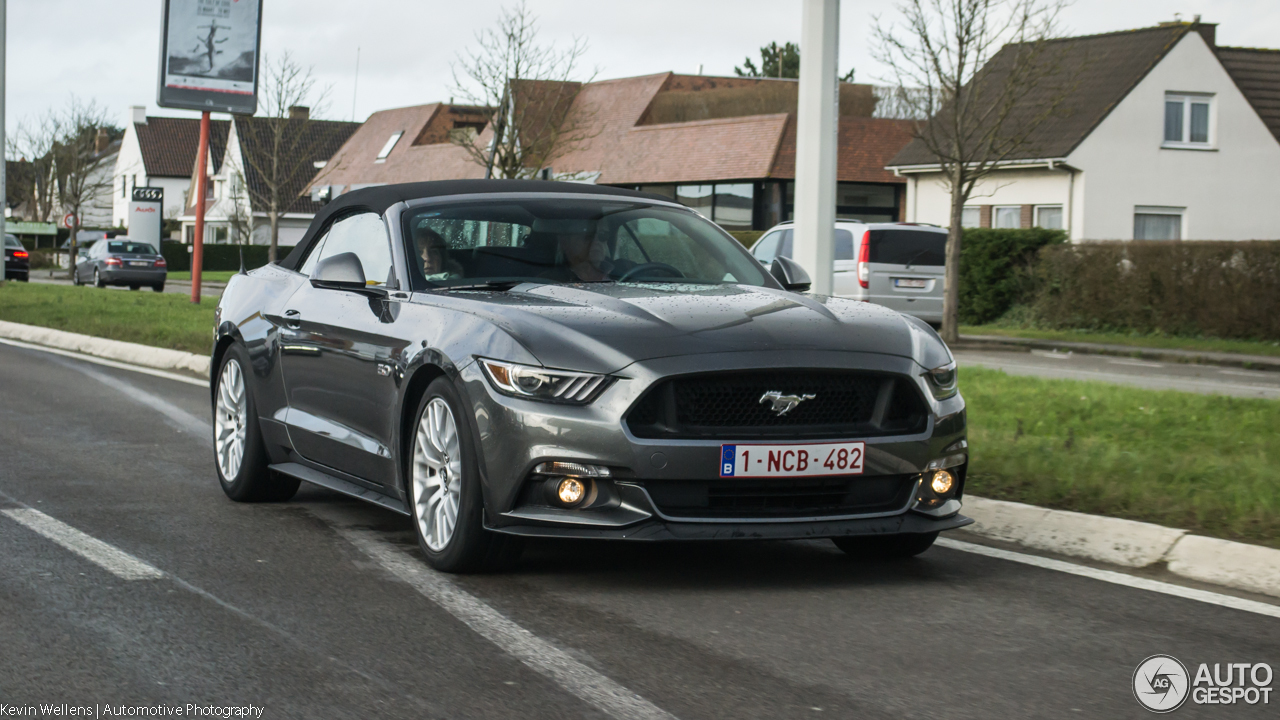 Ford Mustang GT Convertible 2015