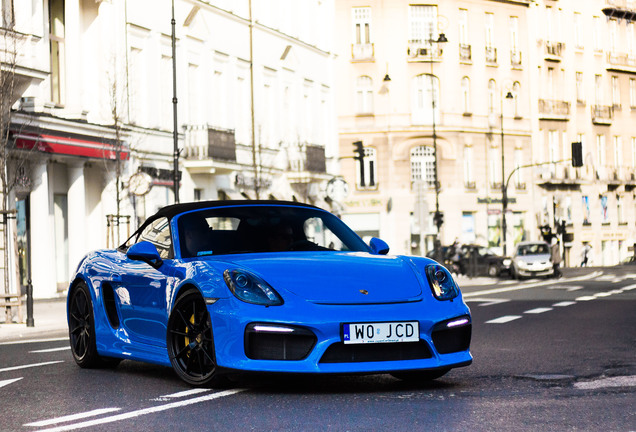 Porsche 981 Boxster Spyder