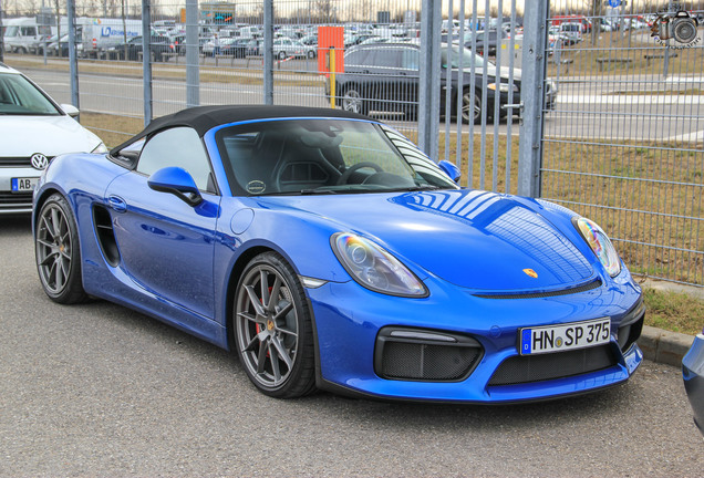 Porsche 981 Boxster Spyder