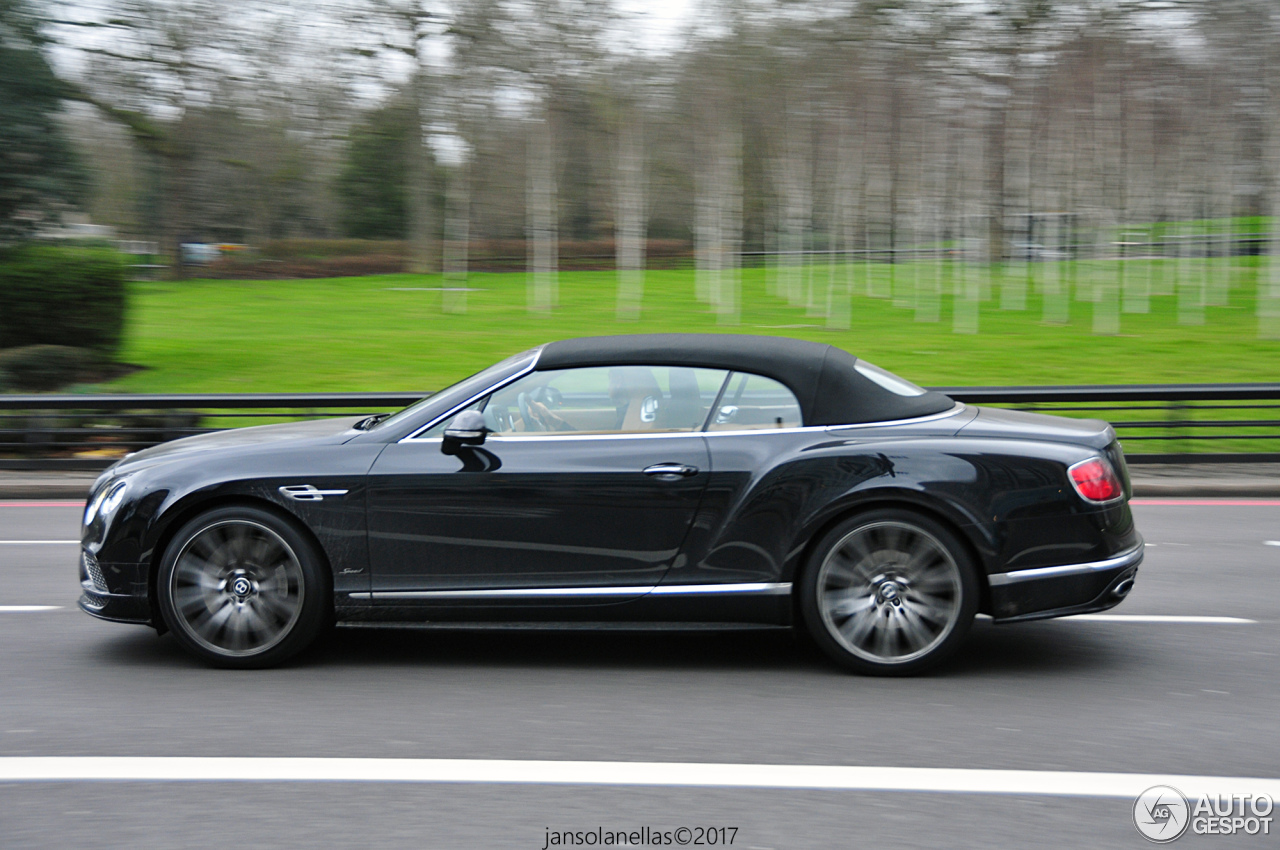 Bentley Continental GTC Speed 2016