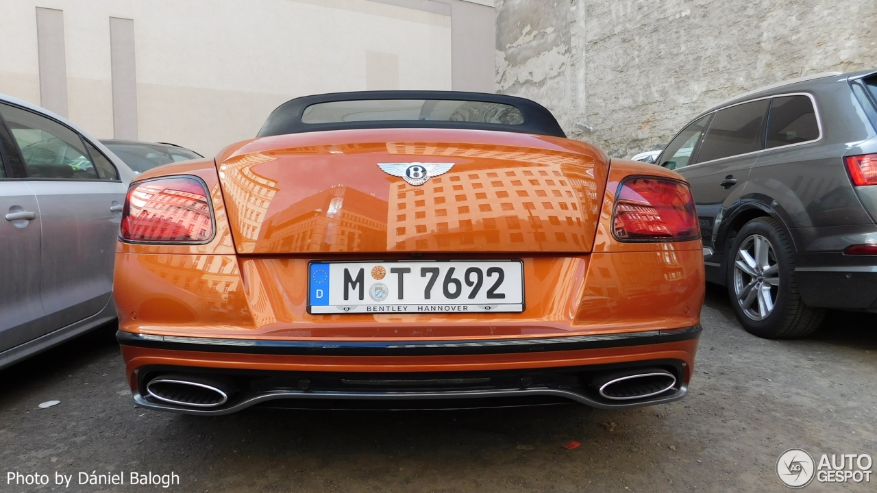 Bentley Continental GTC Speed 2016