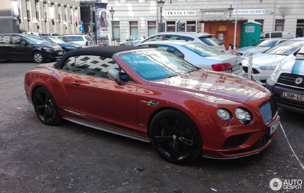 Bentley Continental GTC Speed 2016