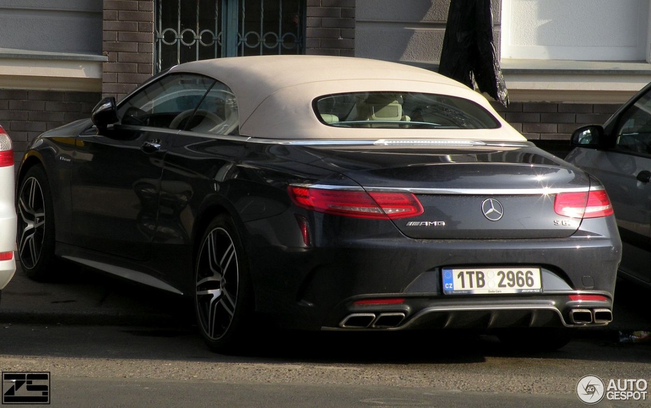 Mercedes-AMG S 63 Convertible A217