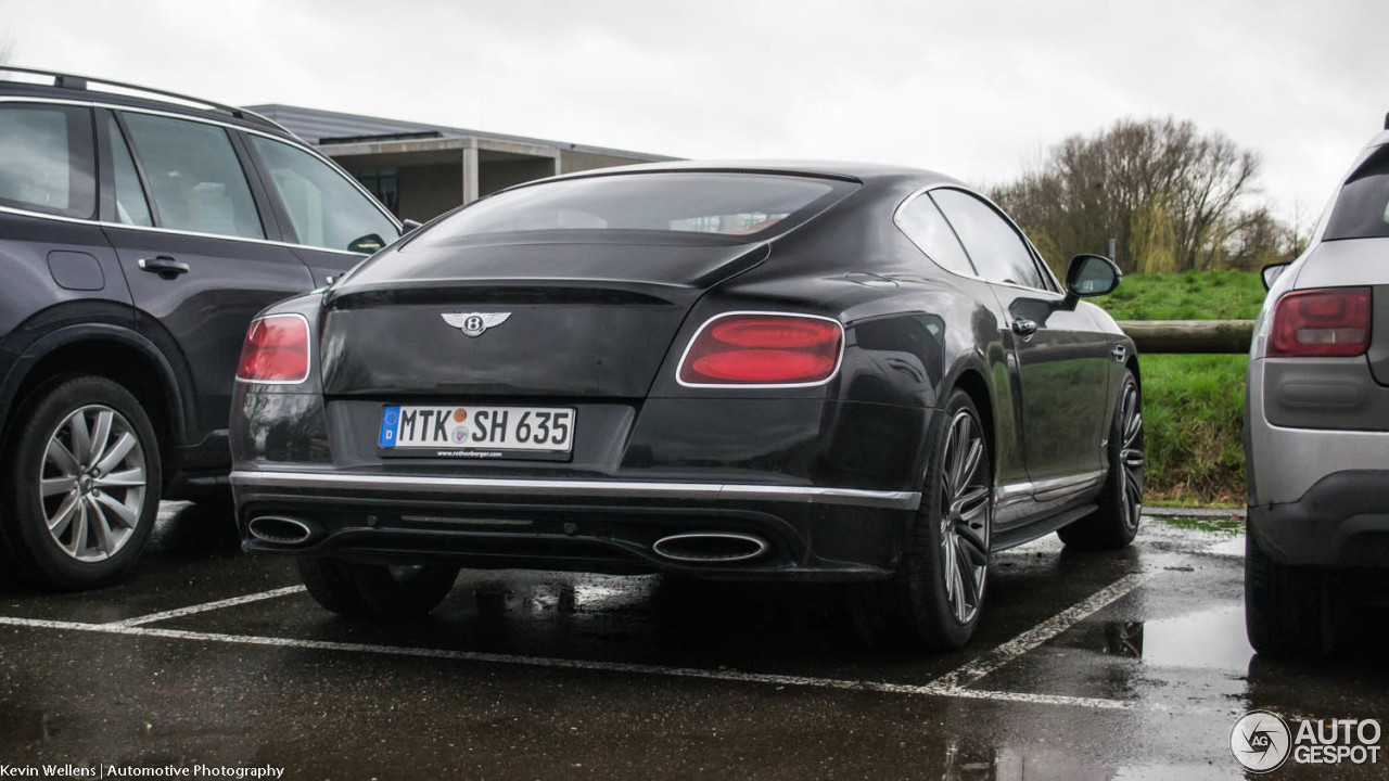 Bentley Continental GT Speed 2016