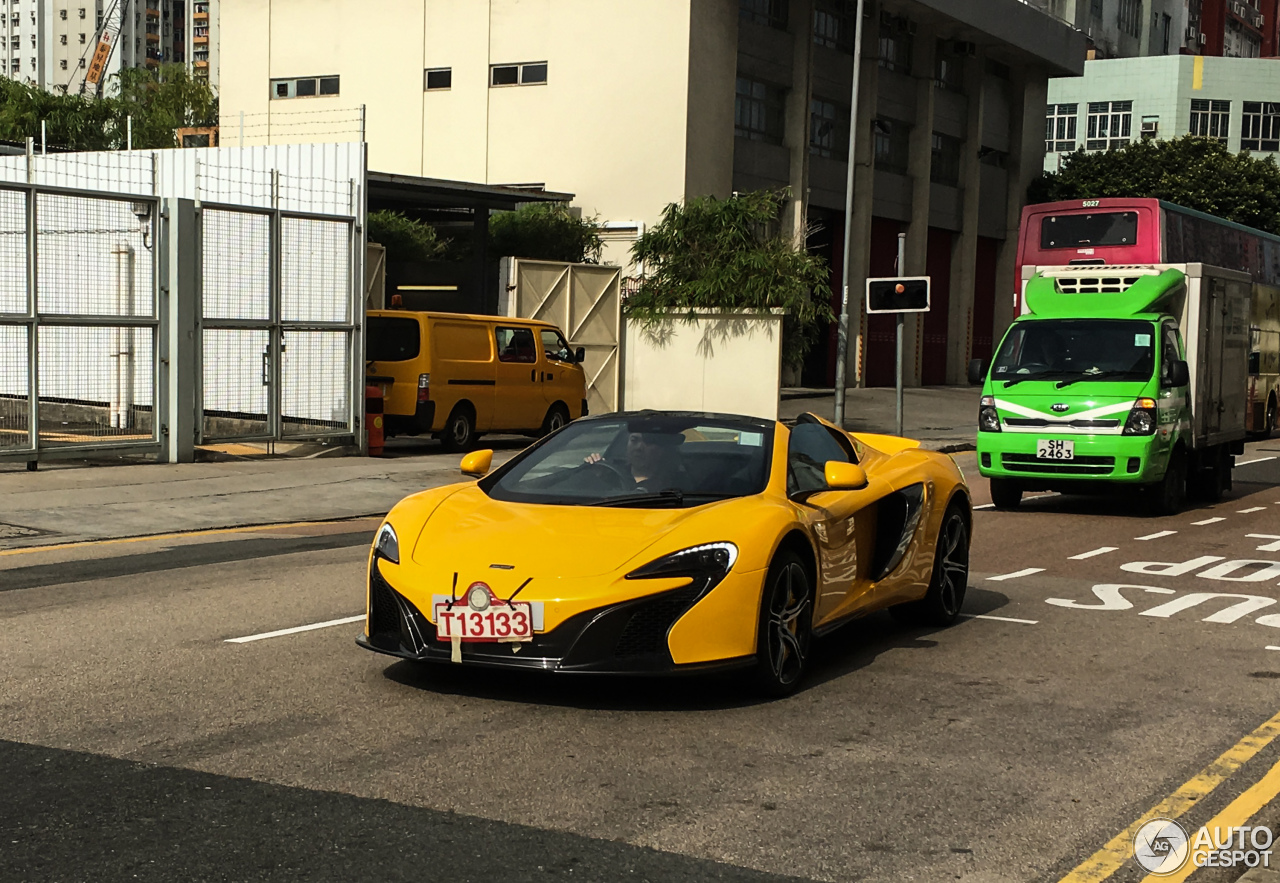 McLaren 650S Spider