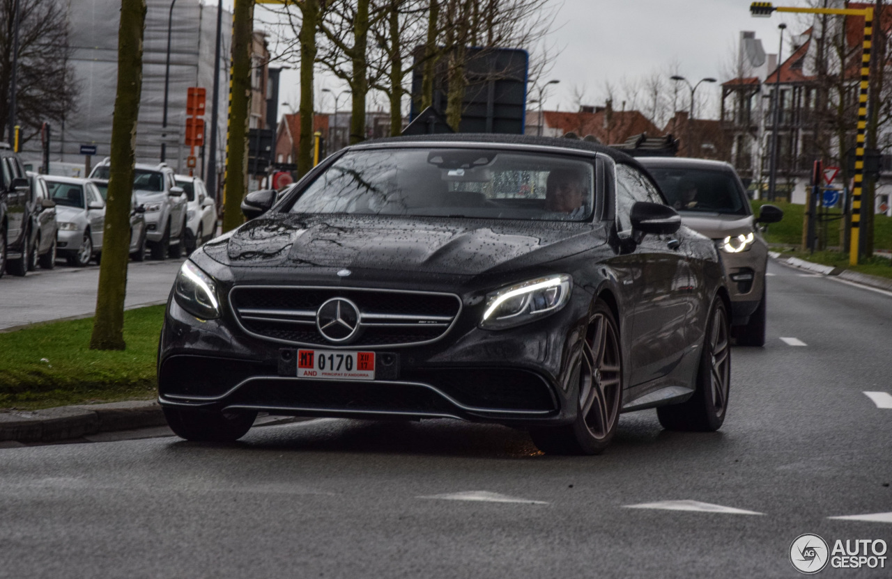 Mercedes-AMG S 63 Convertible A217