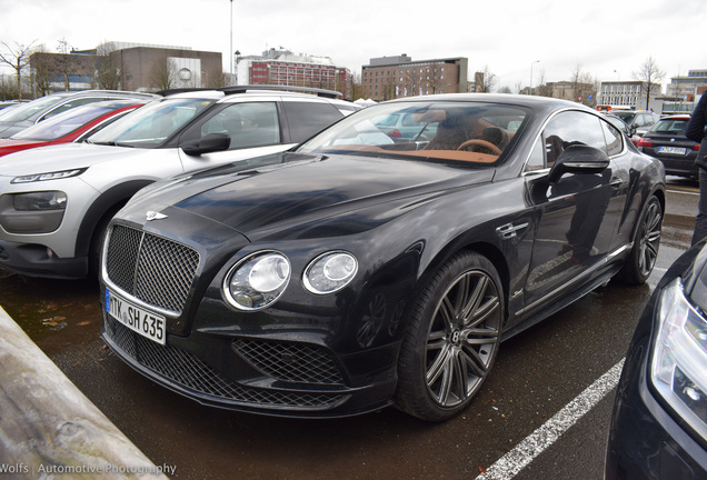 Bentley Continental GT Speed 2016