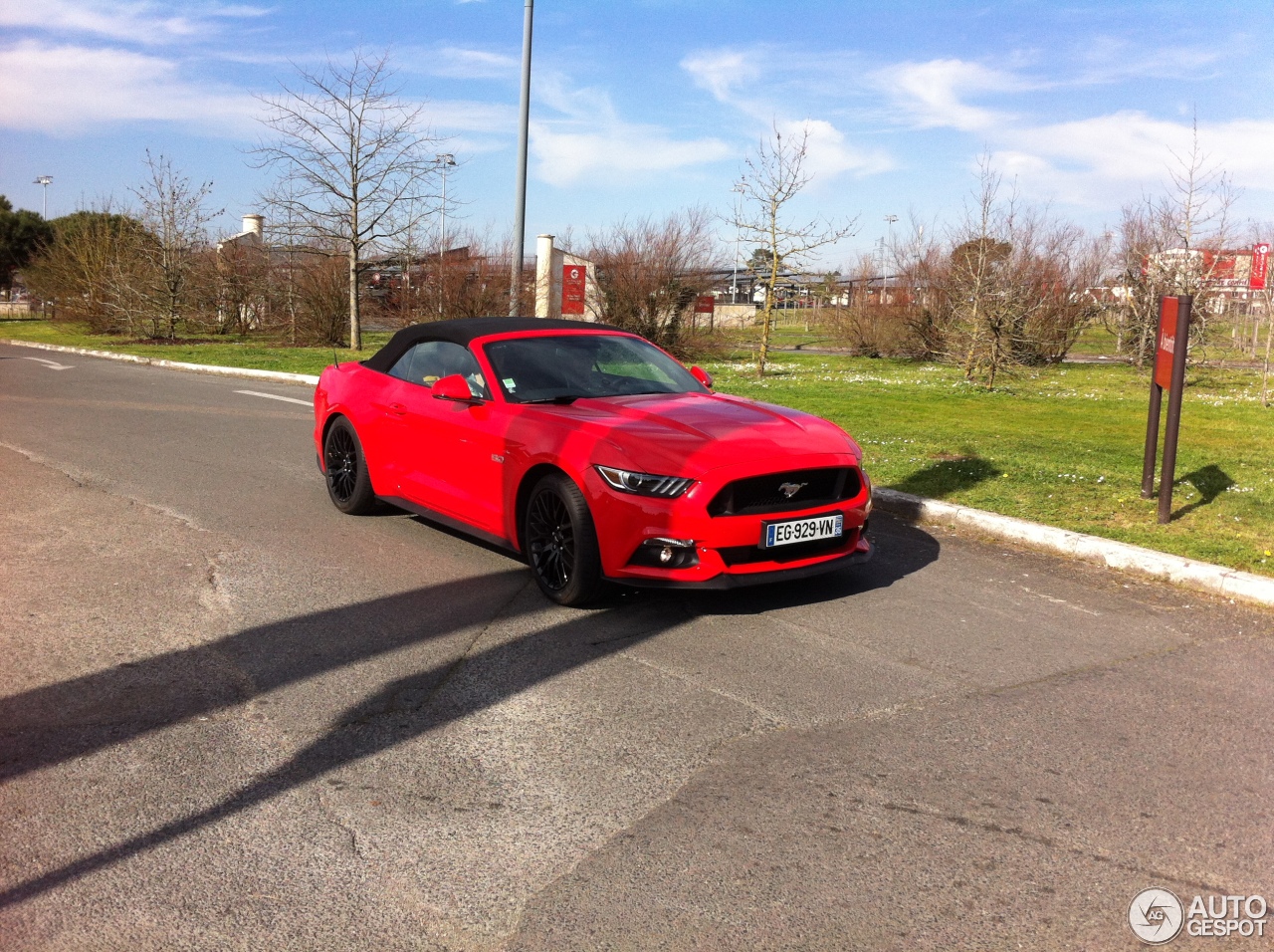 Ford Mustang GT Convertible 2015