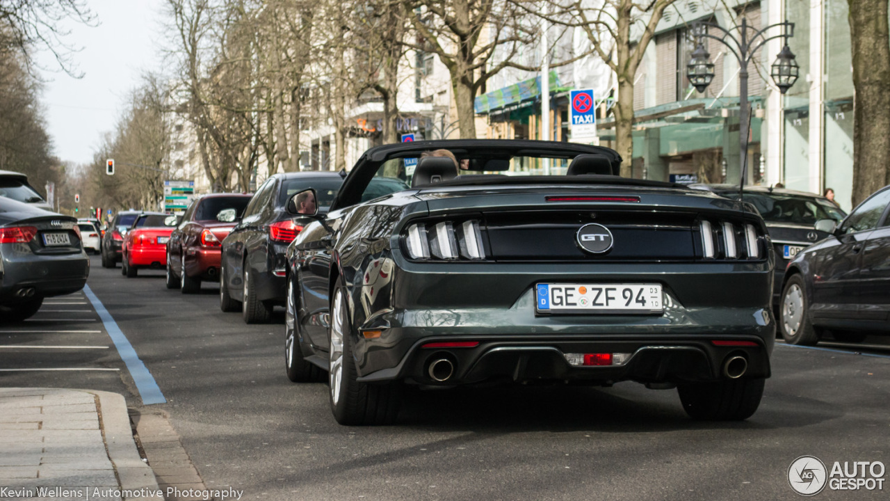 Ford Mustang GT Convertible 2015