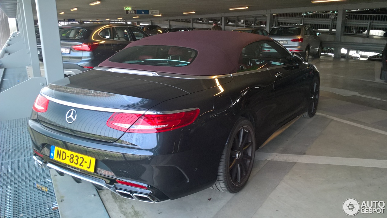 Mercedes-AMG S 63 Convertible A217