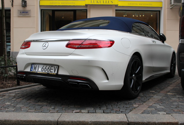 Mercedes-AMG S 63 Convertible A217