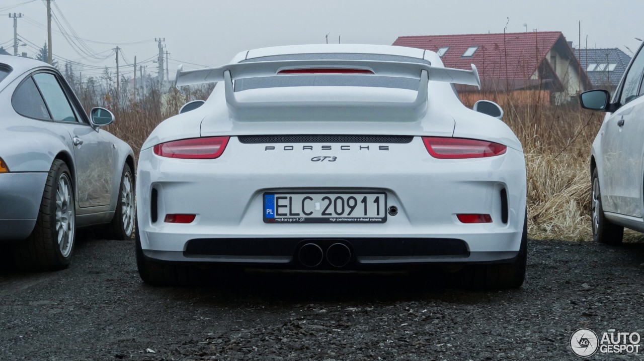 Porsche 991 GT3 MkI