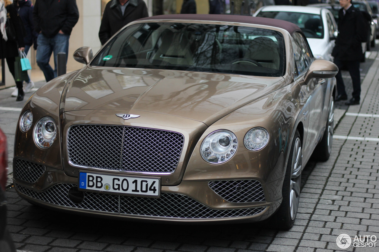 Bentley Continental GTC 2016