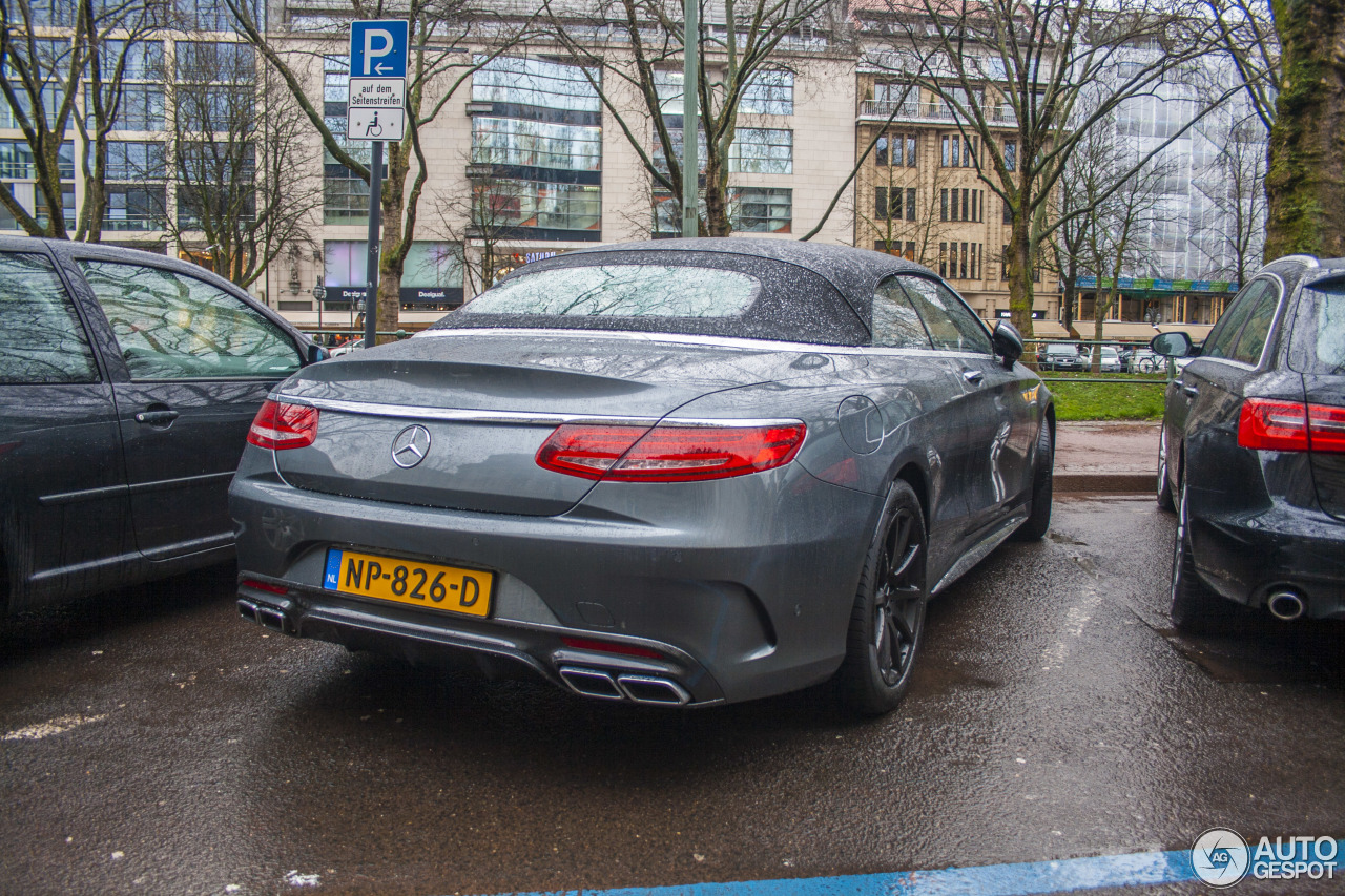 Mercedes-AMG S 63 Convertible A217