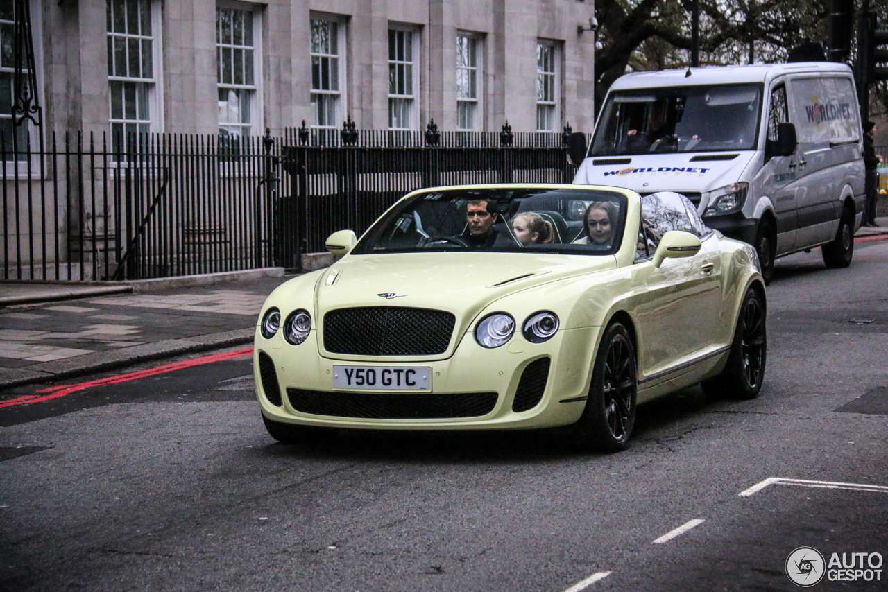 Bentley Continental Supersports Convertible