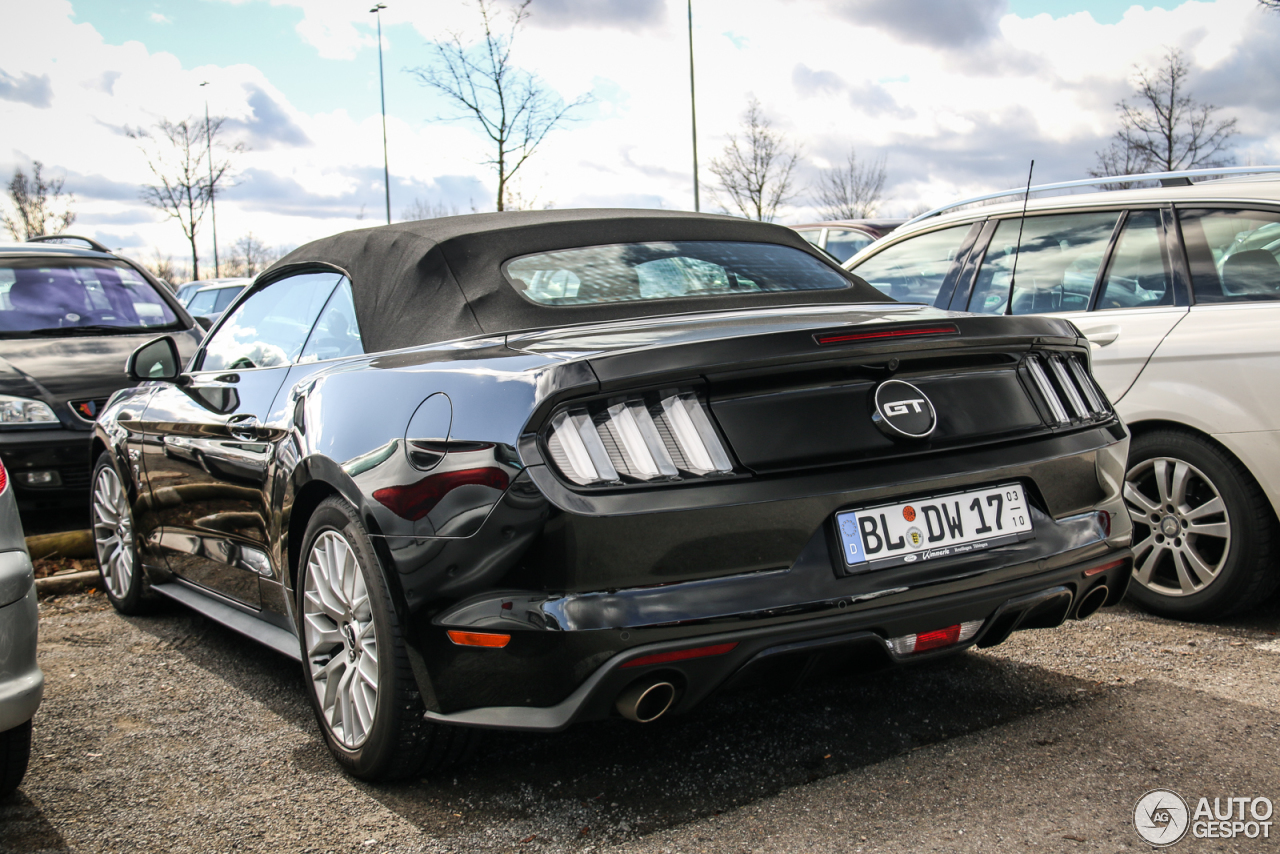 Ford Mustang GT Convertible 2015