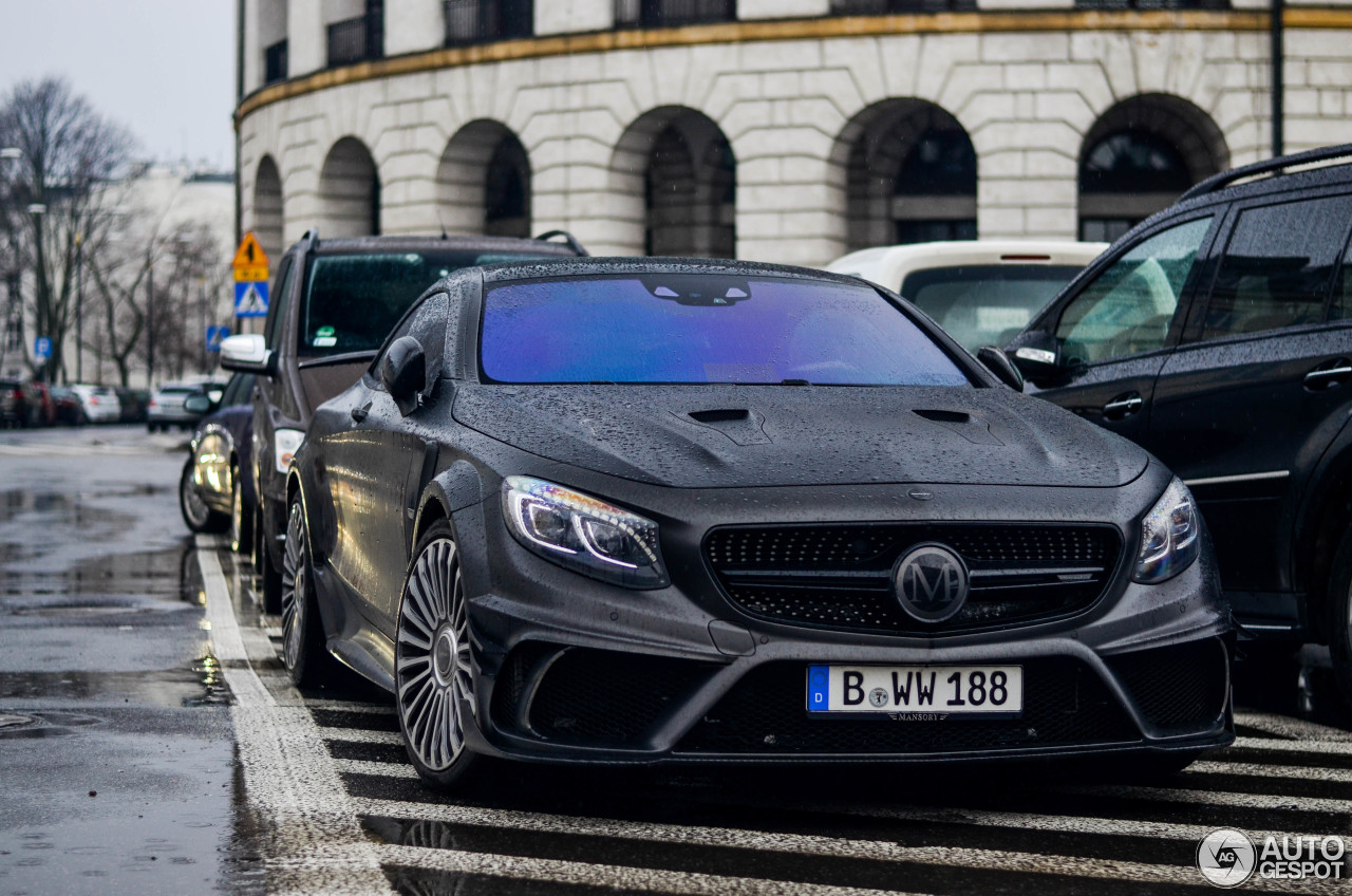 Mercedes-Benz Mansory S 63 AMG Coupé Black Edition