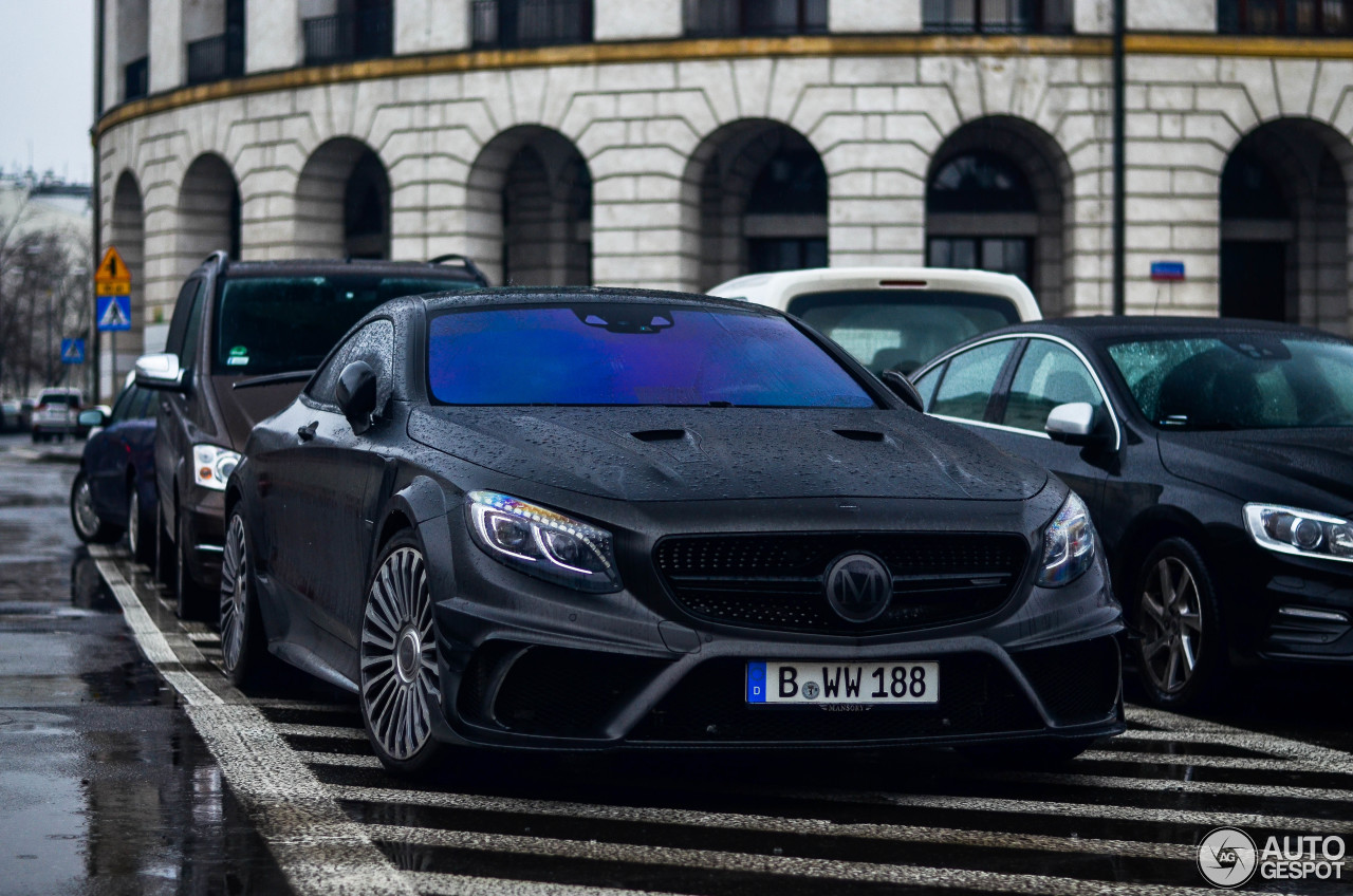 Mercedes-Benz Mansory S 63 AMG Coupé Black Edition - 20 March 2017 ...