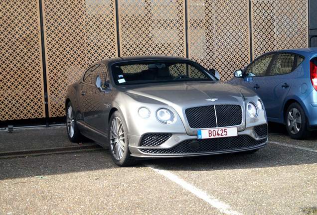 Bentley Continental GT Speed 2016