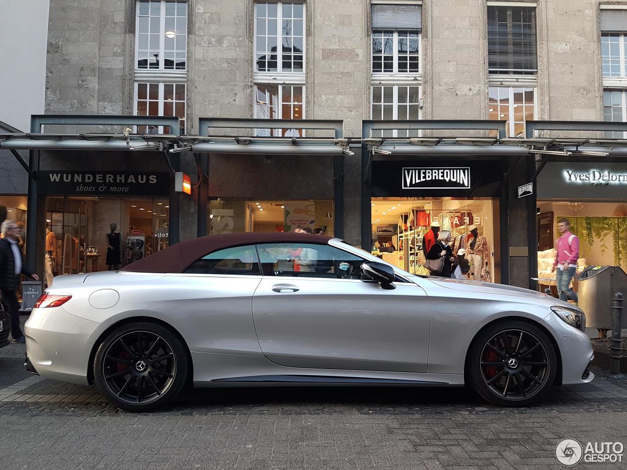 Mercedes-AMG S 63 Convertible A217