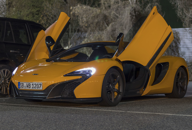 McLaren 650S Spider