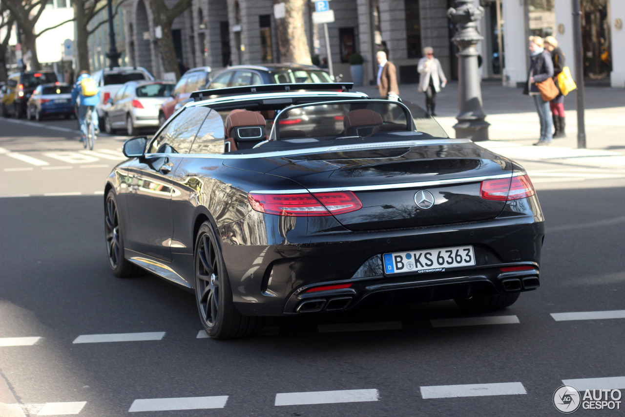 Mercedes-AMG S 63 Convertible A217