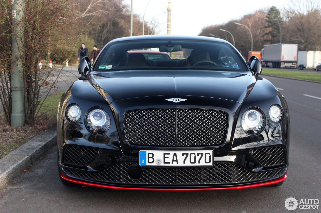 Bentley Continental GT Speed Black Edition 2016