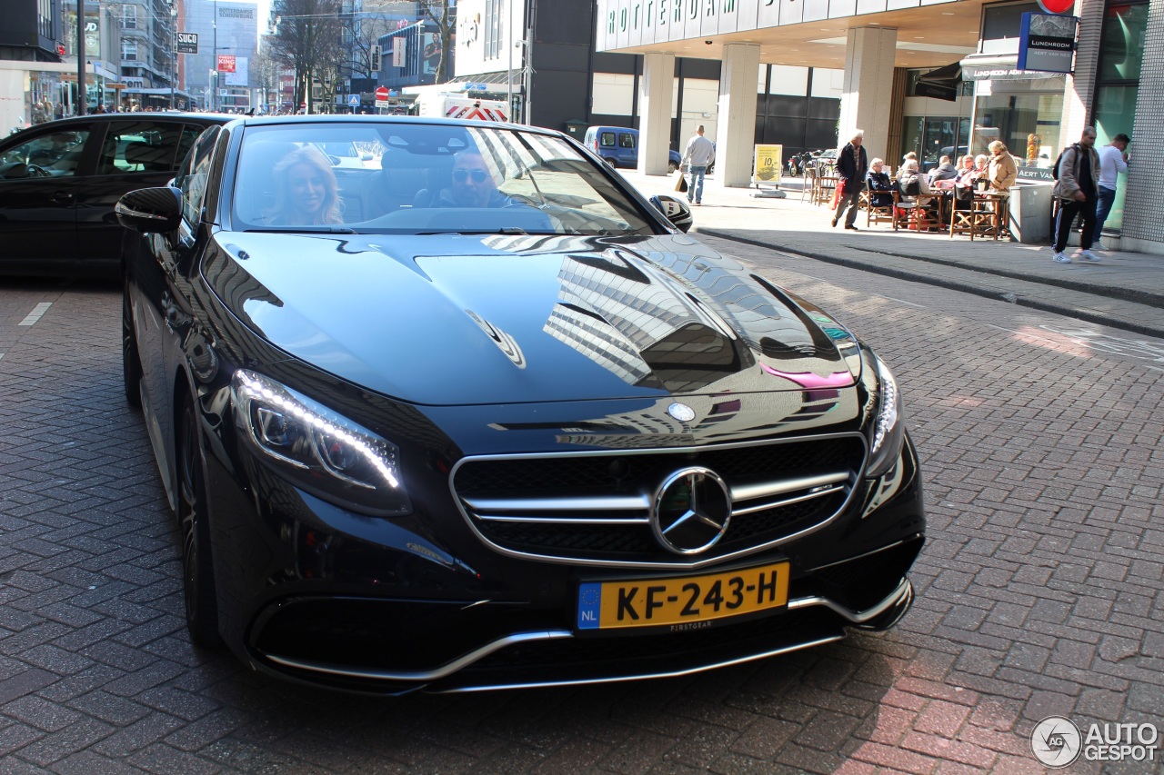 Mercedes-AMG S 63 Convertible A217