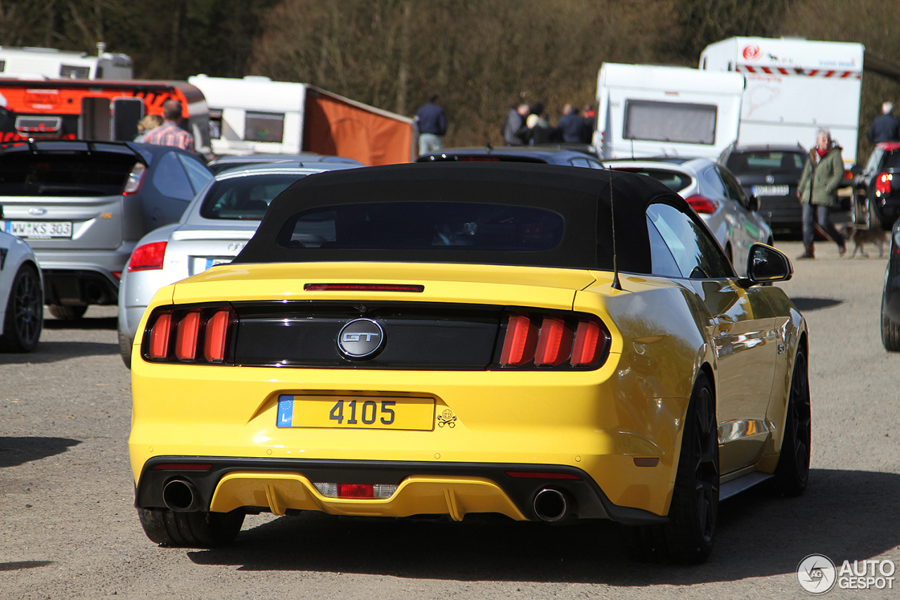 Ford Mustang GT Convertible 2015