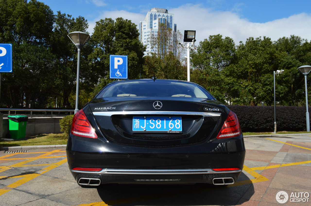 Mercedes-Maybach S 600 X222