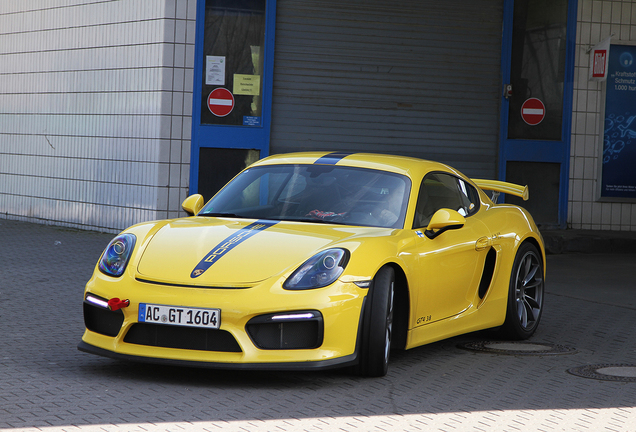 Porsche 981 Cayman GT4