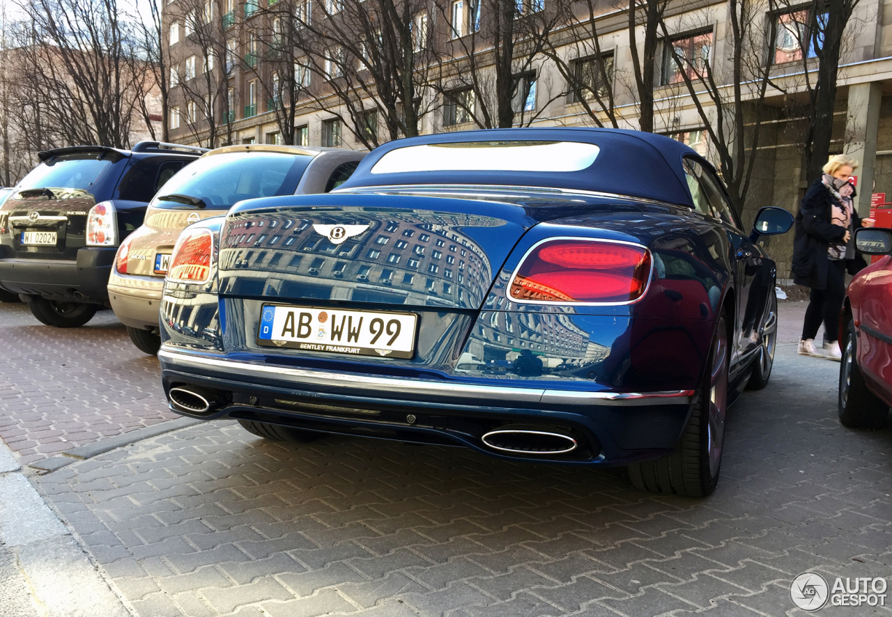 Bentley Continental GTC Speed 2016