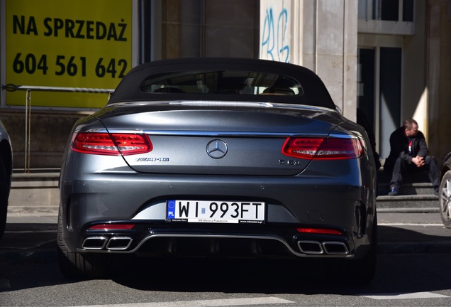 Mercedes-AMG S 63 Convertible A217