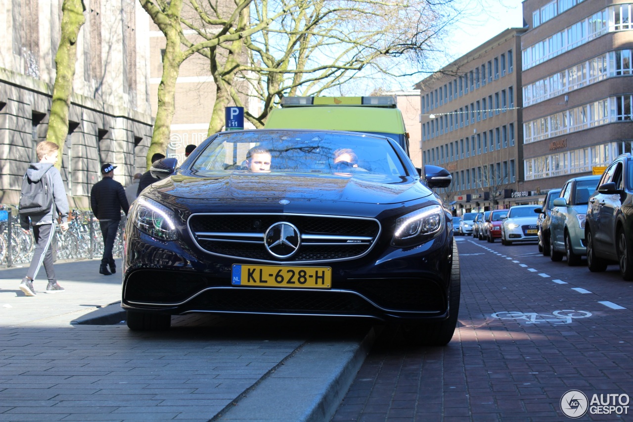 Mercedes-AMG S 63 Convertible A217