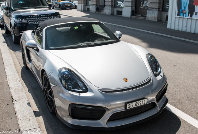 Porsche 981 Boxster Spyder