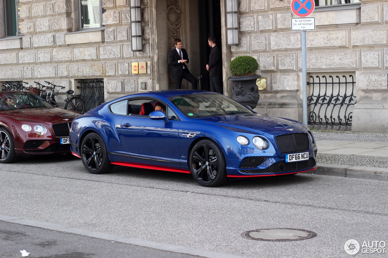 Bentley Continental GT Speed Black Edition 2016