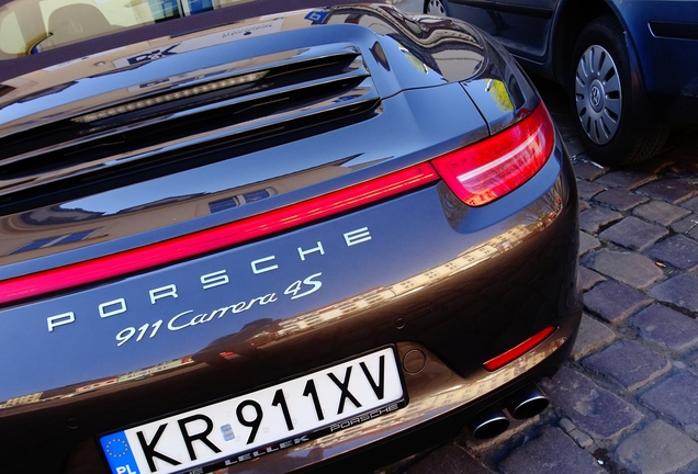 Porsche 991 Carrera 4S Cabriolet MkI