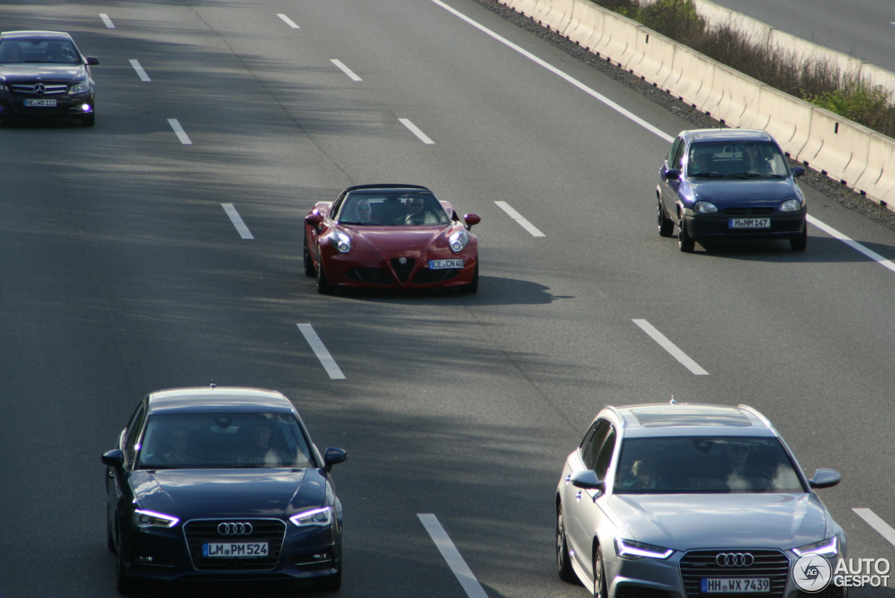 Alfa Romeo 4C Spider