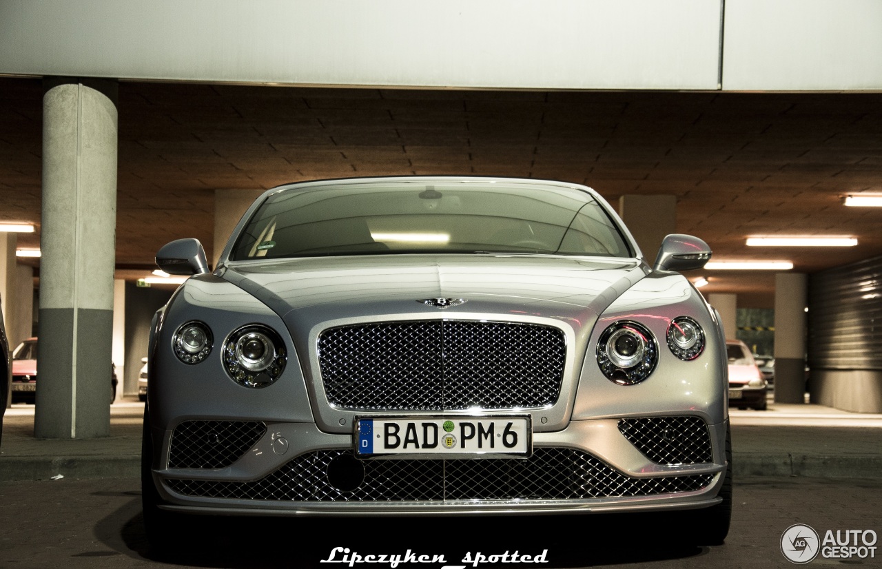 Bentley Continental GTC Speed 2016