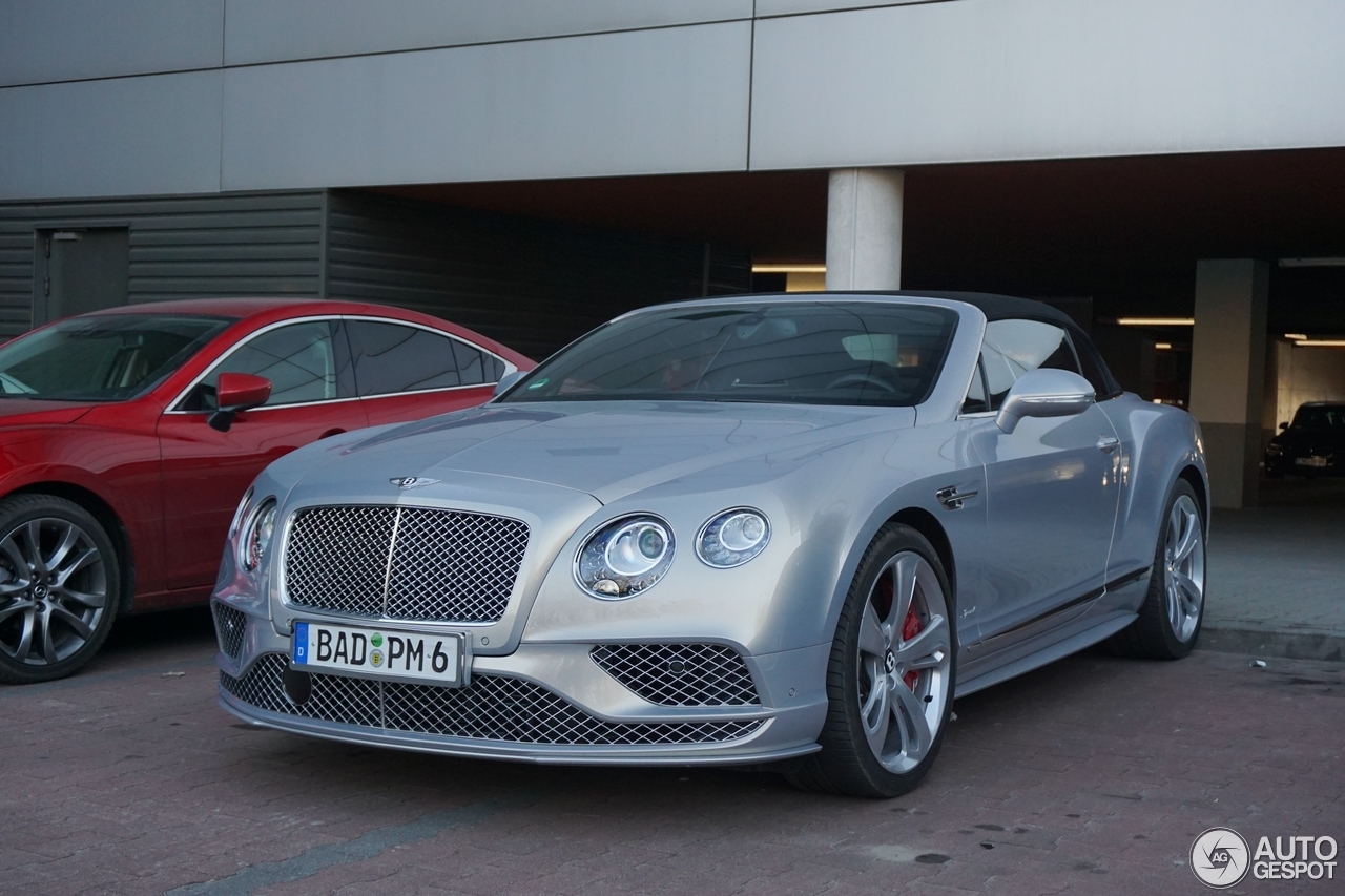 Bentley Continental GTC Speed 2016