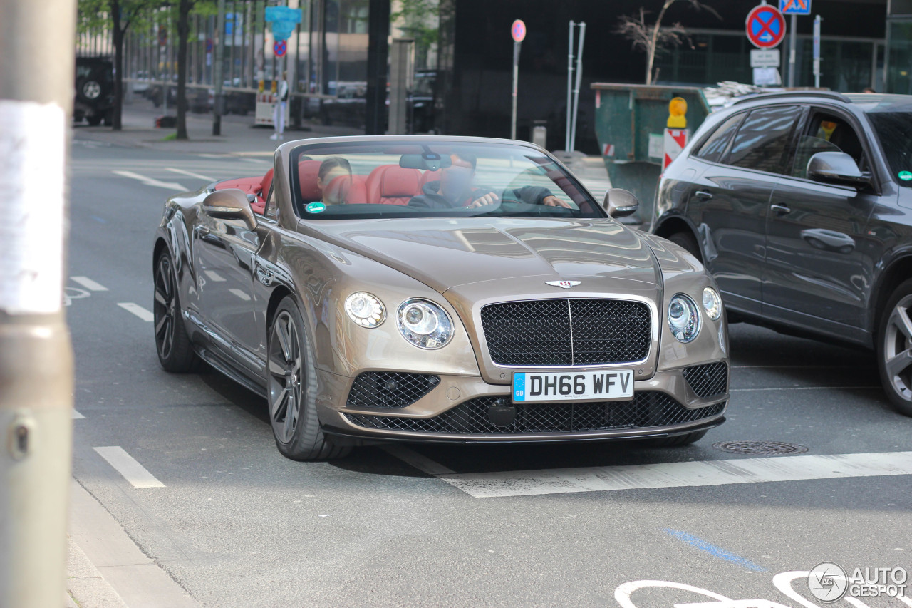 Bentley Continental GTC V8 S 2016