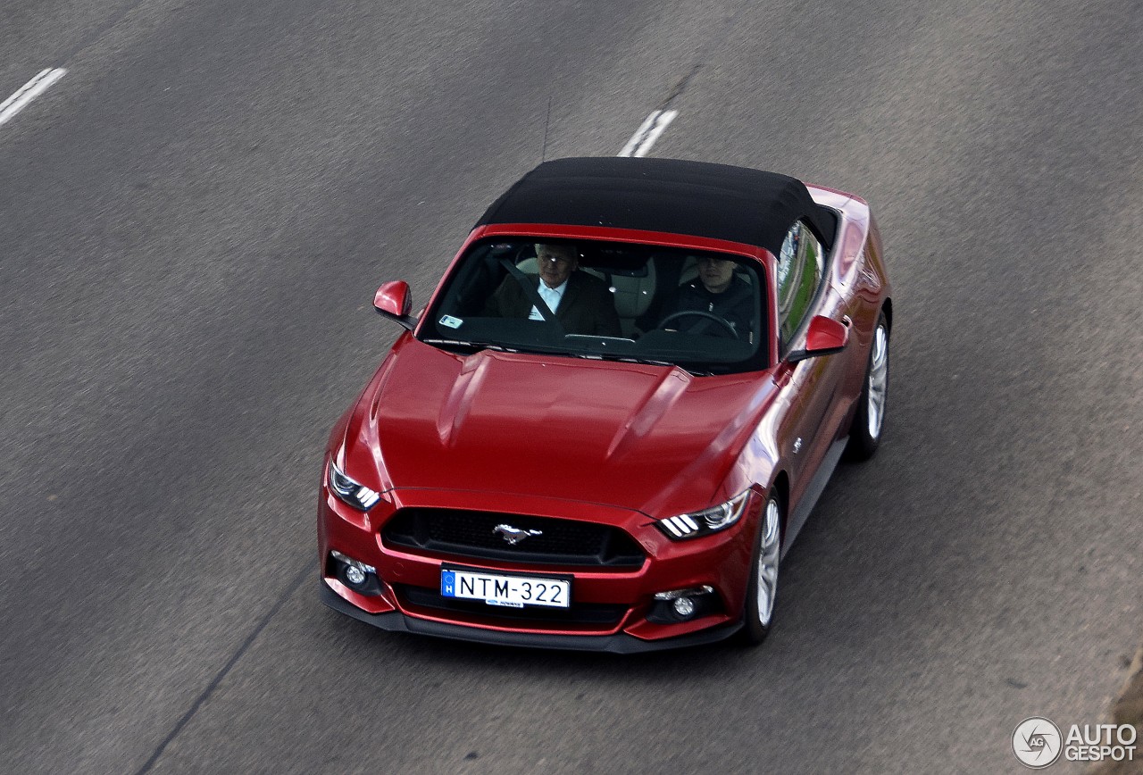 Ford Mustang GT Convertible 2015