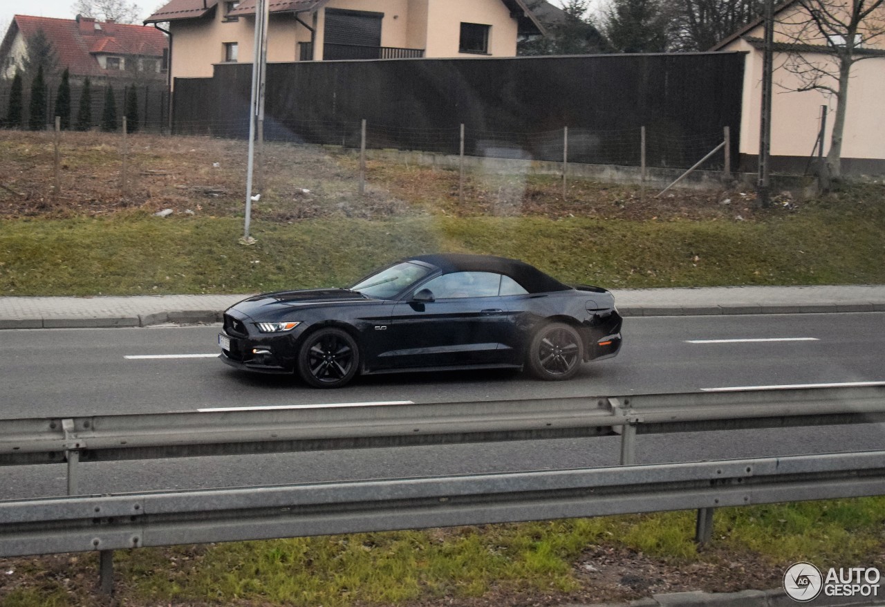 Ford Mustang GT Convertible 2015