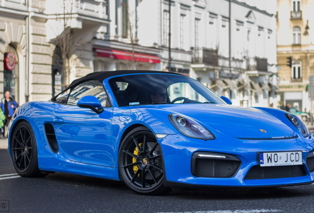 Porsche 981 Boxster Spyder