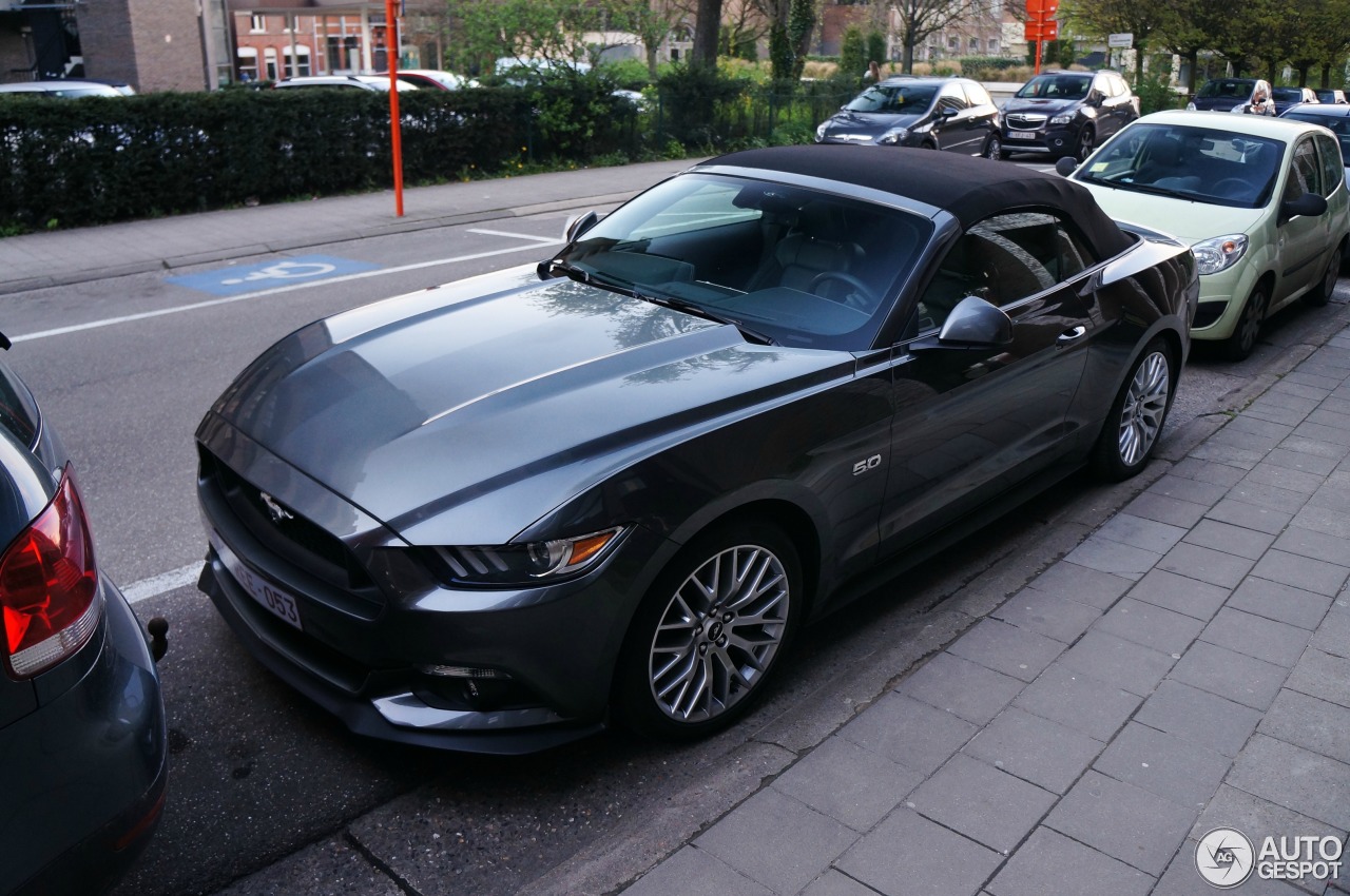 Ford Mustang GT Convertible 2015