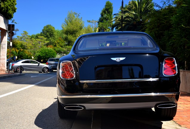 Bentley Mulsanne Speed Blue Train Edition