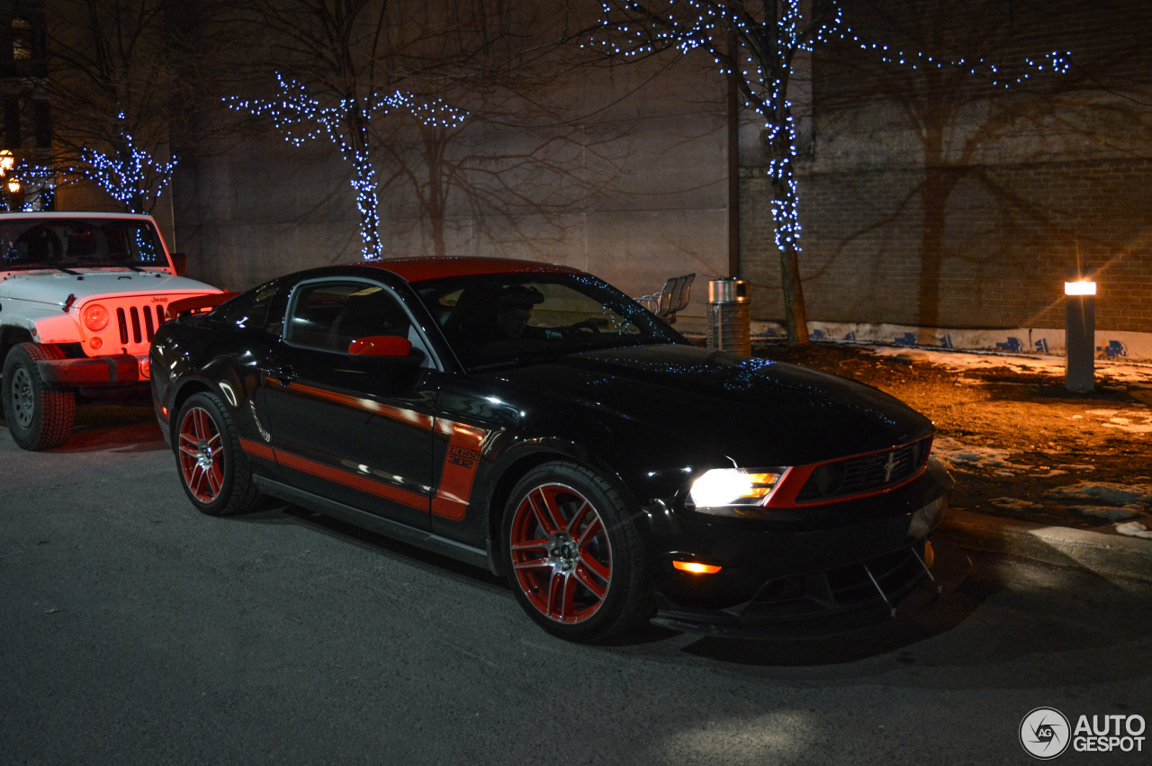 Ford Mustang Boss 302 Laguna Seca 2012