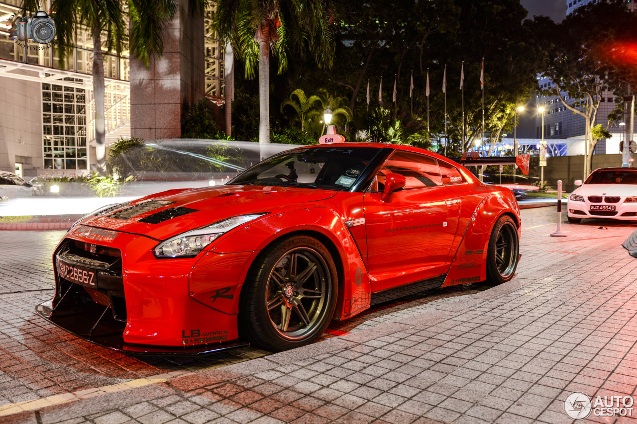 Nissan GT-R 2014 Liberty Walk Widebody