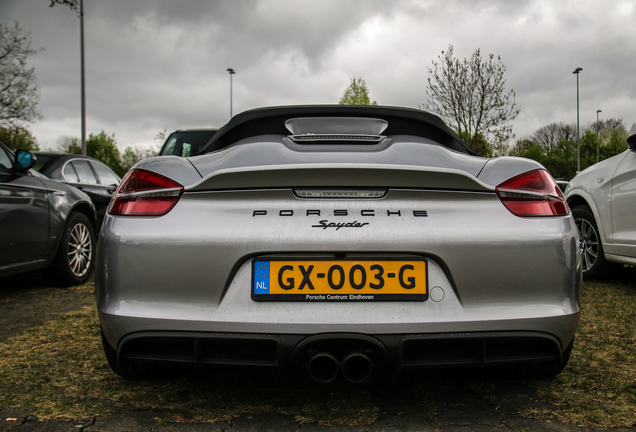 Porsche 981 Boxster Spyder